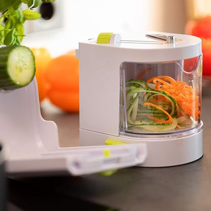 Universal Spiralizer Vegetable Slicer (4-in-1 Rotating Blades)