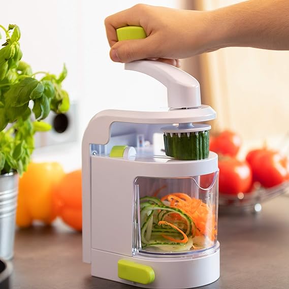 Universal Spiralizer Vegetable Slicer (4-in-1 Rotating Blades)