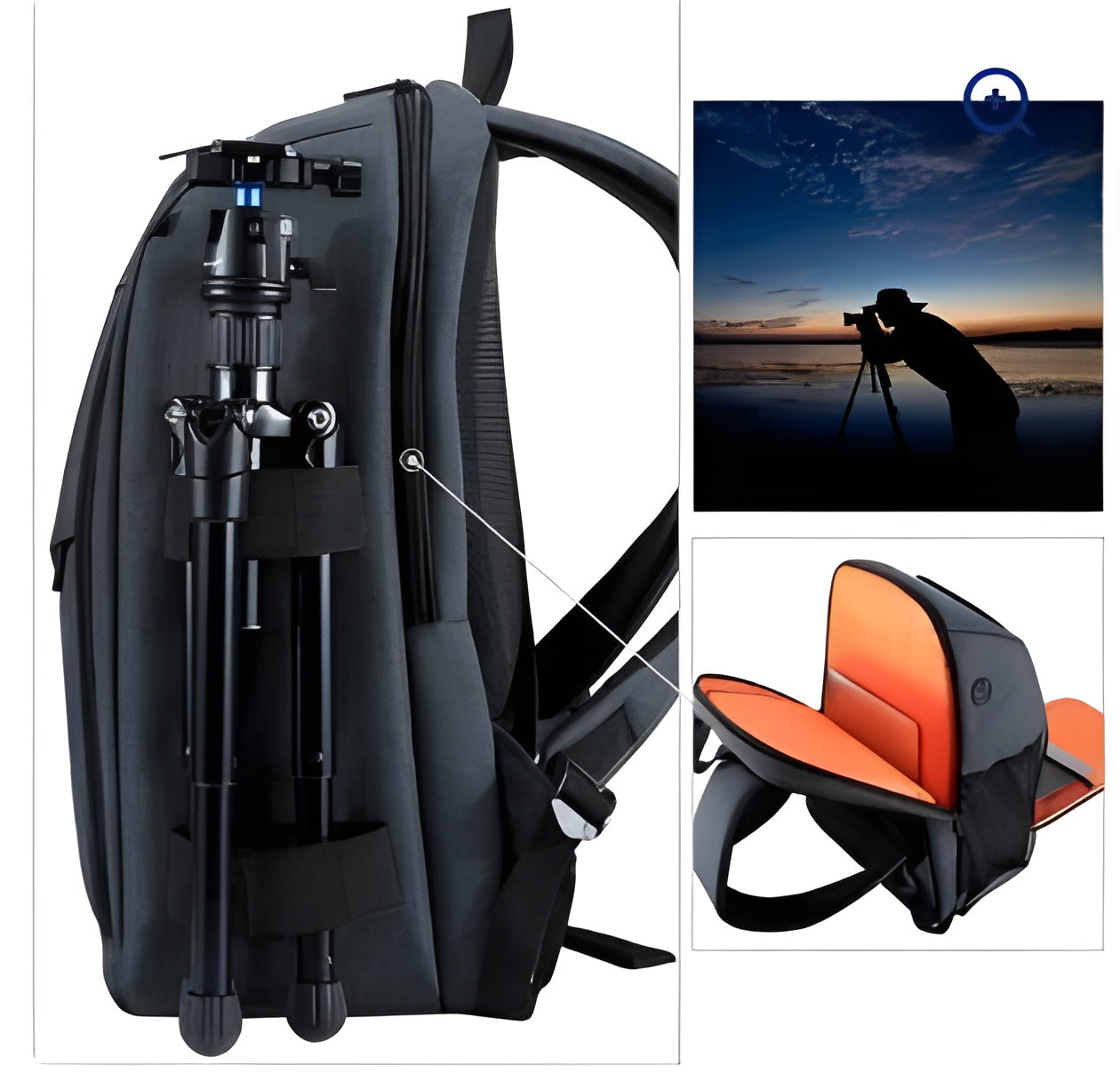 Camera Backpack Waterproof Camera Bag